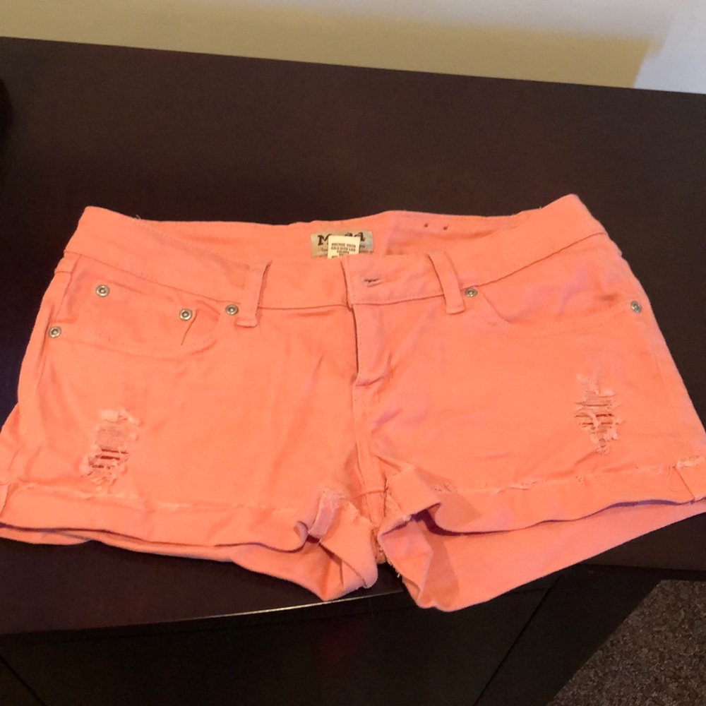 Coral Stretch Shorts